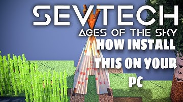 How to install Minecraft sevtech ages in the sky in pc || Rising Guys