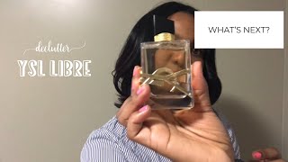 Declutter perfume | goodbye YSL Libre | perfume trade out