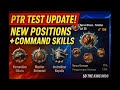 “Sneak Peek PTR: New Hero Appointment Update with Command Skills!”