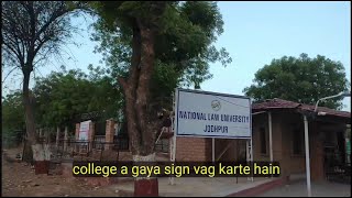 Back to NLU Jodhpur 