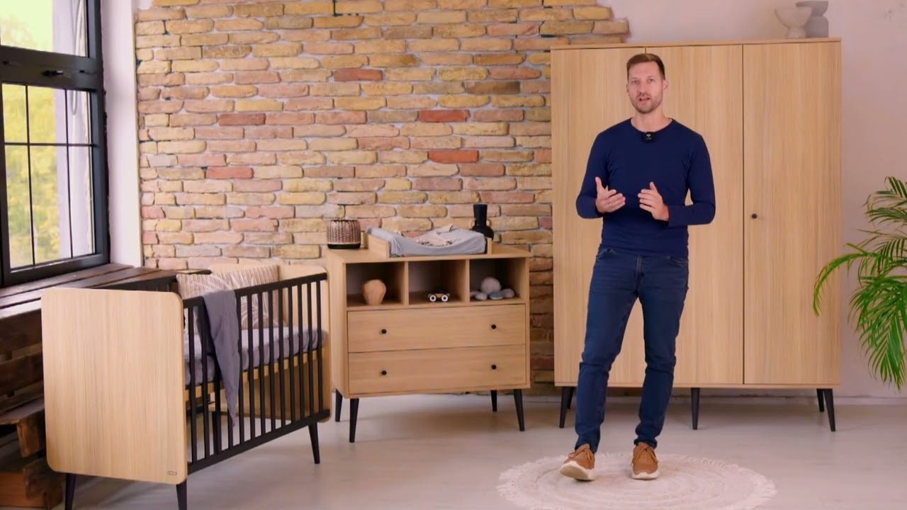 CALMA Oak - Faktum baba bútorcsalád - 120x60-as babaágy