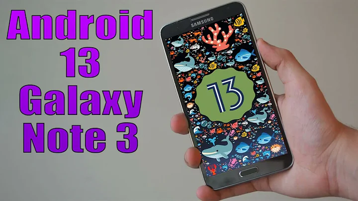 Install Android 13 on Galaxy Note 3 (LineageOS 20) - How to Guide!