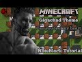 Gigachad theme song minecraft note block tutorial