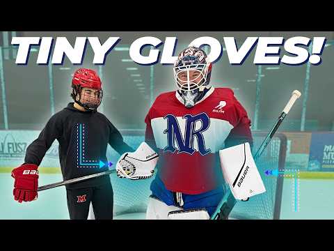 I Had to Wear Tiny Gloves For a Shootout 😳