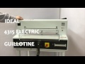 Ideal 4315 Electric Guillotine