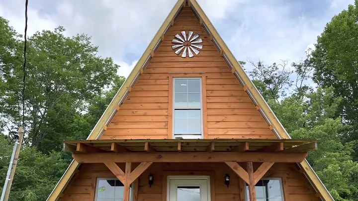 Finishing up the River A-Frame Cabin!