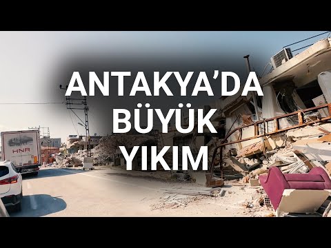 ​@NTV Depremin 11. gününde Antakya sokakları