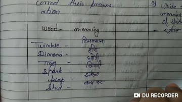 English lesson plan class-5(twinkle twinkle little star)