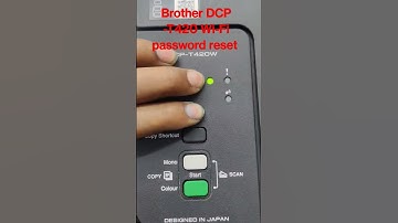 brother DCP T-420 Wi-Fi password Reset button