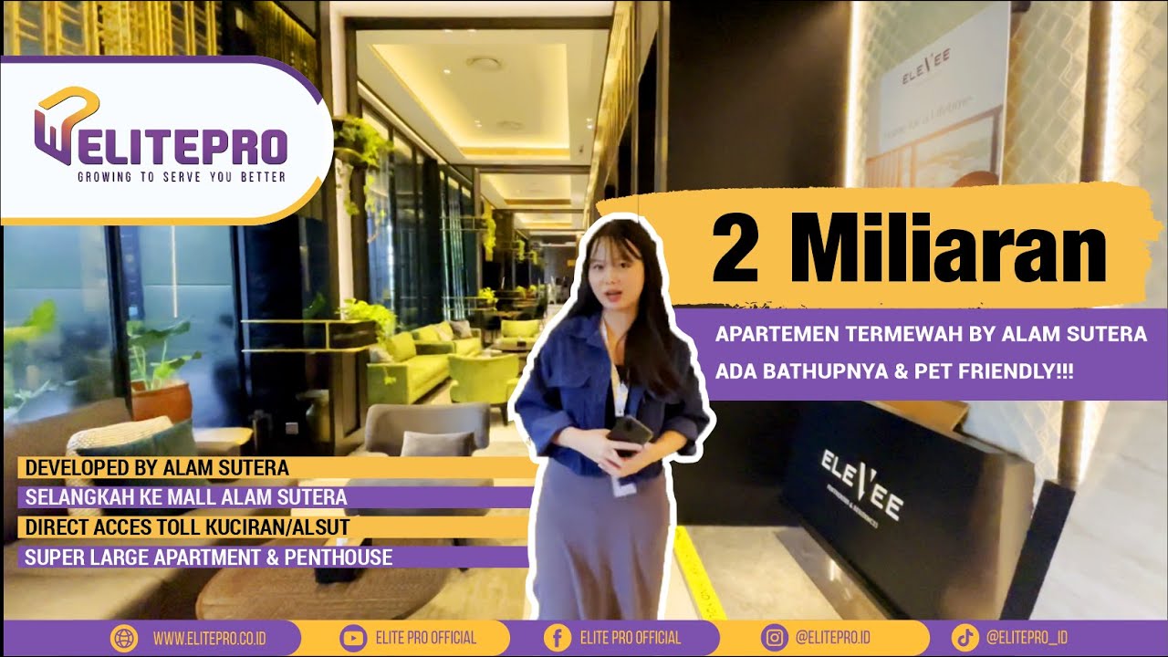APARTEMEN PET FRIENDLY PERTAMA by ALAM SUTERA ELEVEE PENTHOUSES