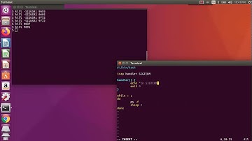Linux Shell Scripting | Unit 9 | Signals plus Slides | Part 2 of 2