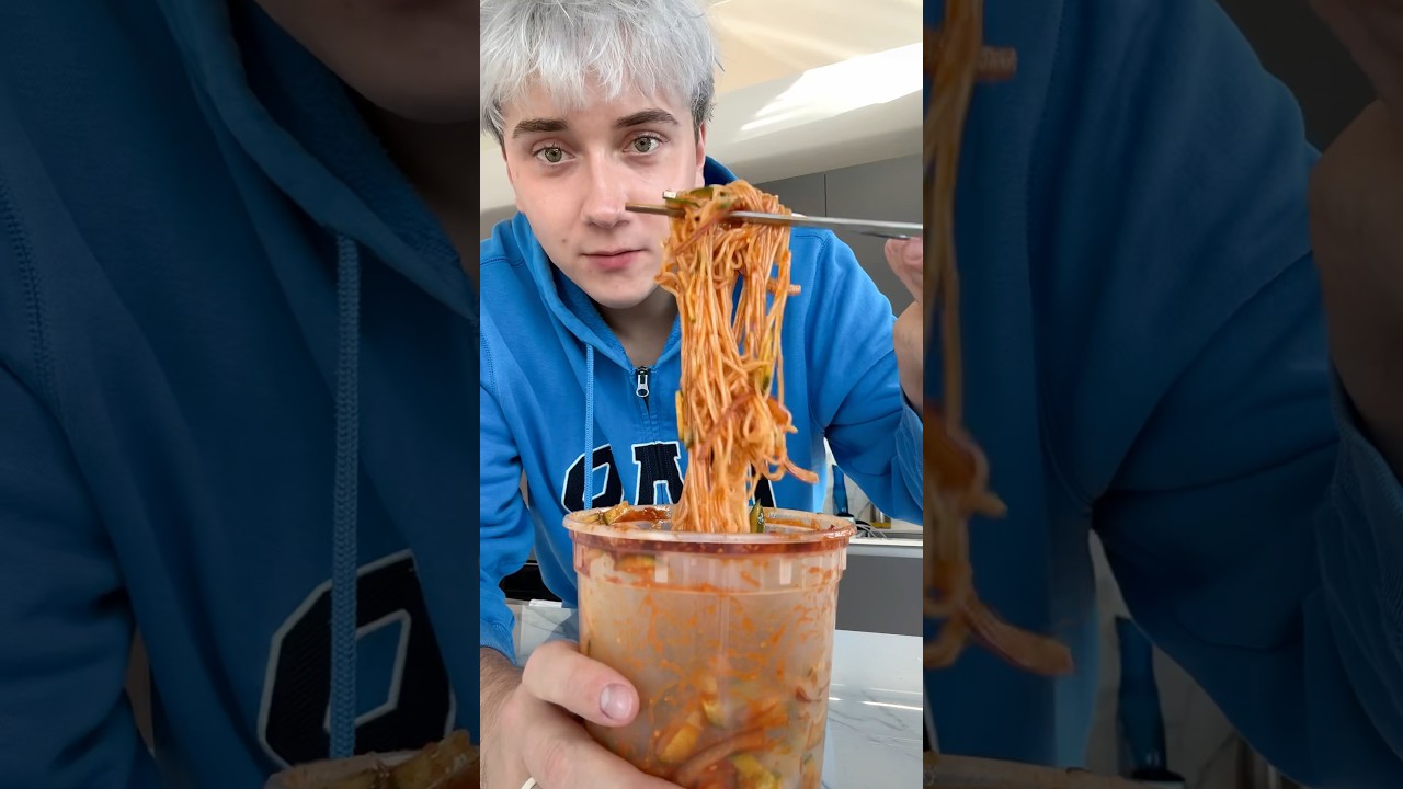 Spicy cold noodle in 2 min