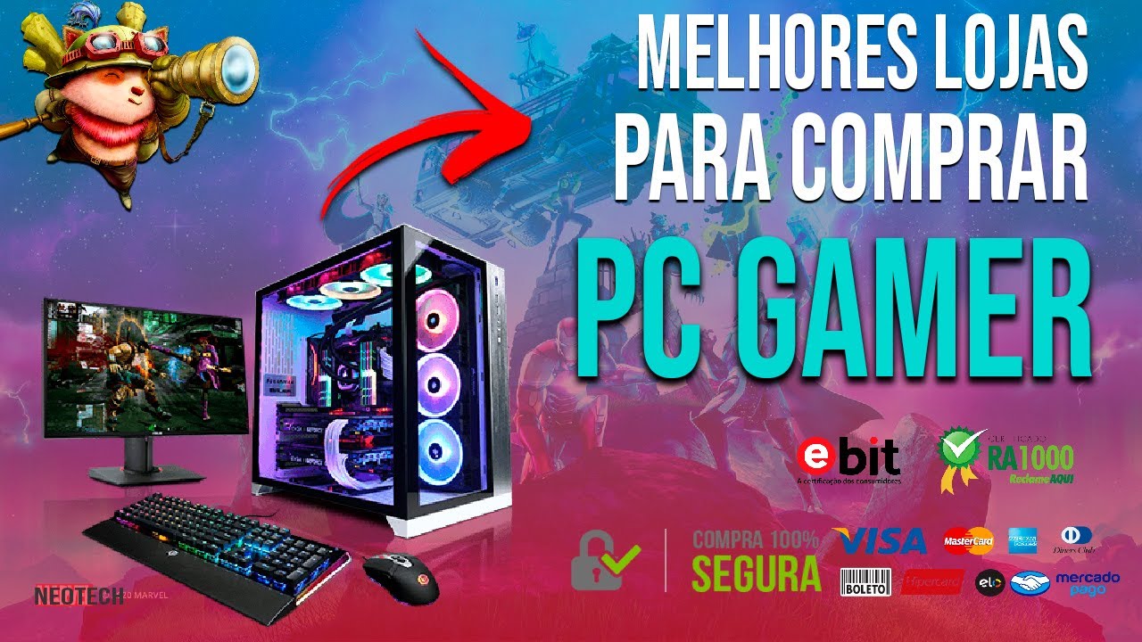 AS MELHORES LOJAS PARA COMPRAR SEU PC GAMER PELA INTERNET 2020 