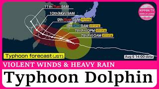 Powerful typhoon approaching Okinawa strong winds and heavy rain on alert