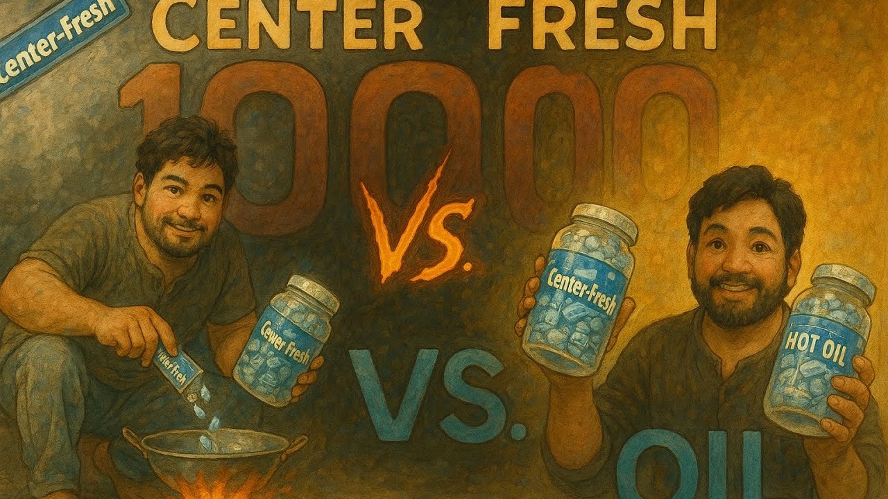 Can Chewing Gum Survive the Heat of Hot Oil?