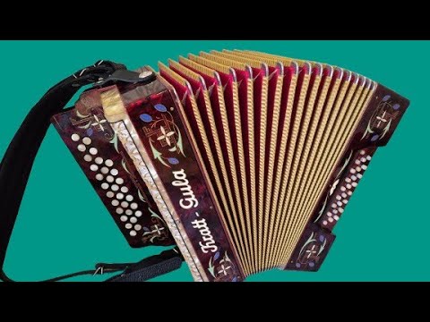 German accordion with French reeds MAUGEN. F major. 👍