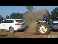 Tochan  car vs tractor /new ford Endeavour vs tractor swaraj 744😱😱