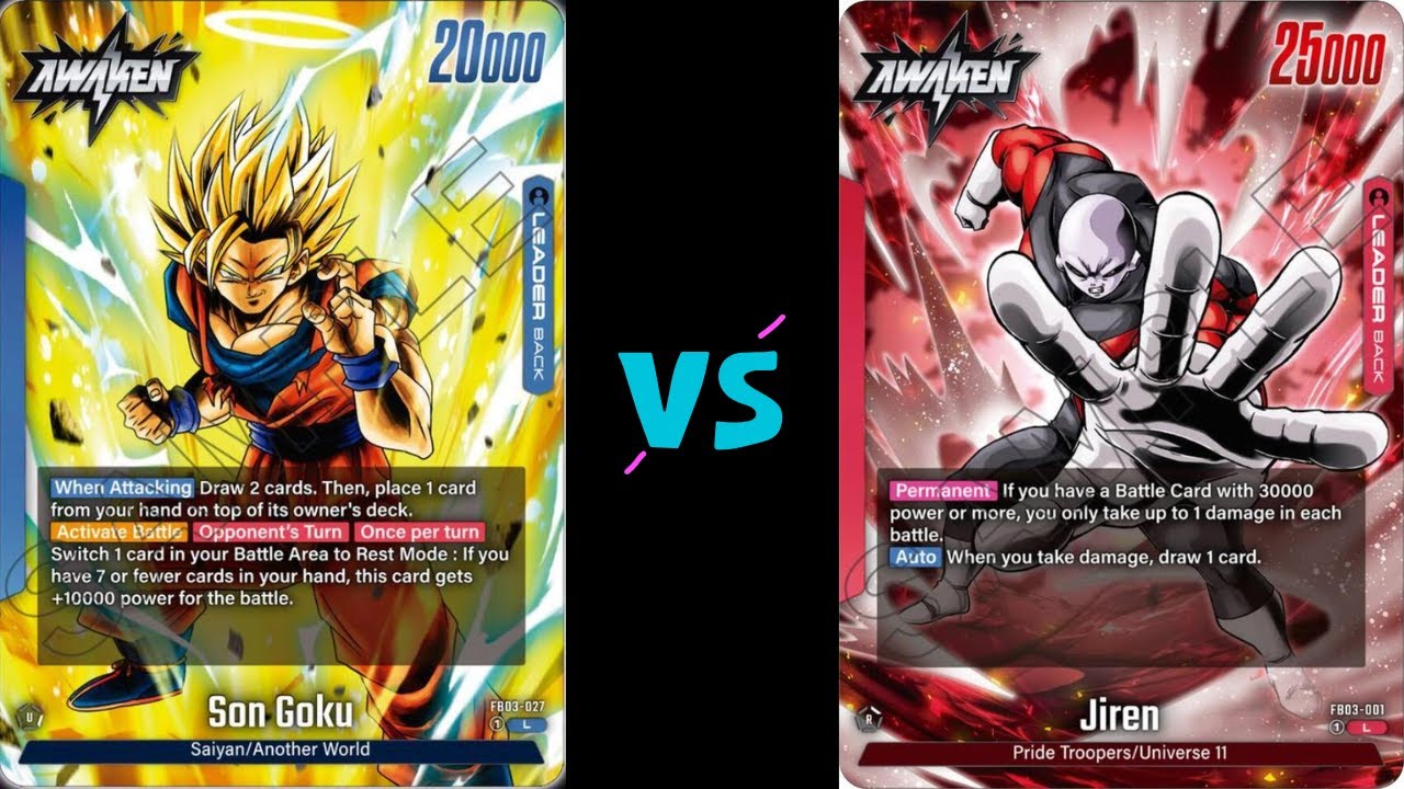 Haloku (BL) vs. Jiren (R) | DBS Fusion World Gameplay