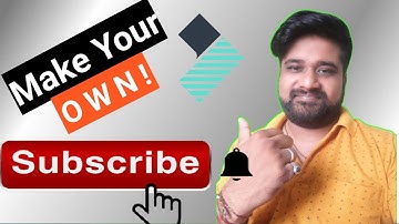 How to Make a Custom Animated Subscribe Button | Wondershare Filmora X