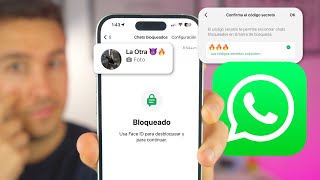 Como OCULTAR un CHAT en WhatsApp, Truco SECRETO 😈