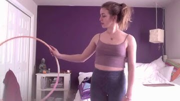 Intermediate Single Hoop Tutorial - Behind the Back Tuck Weave & Reverse Screwdriver Combo