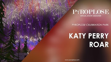 FWsim Celebration Fireworks - Roar / Katy Perry