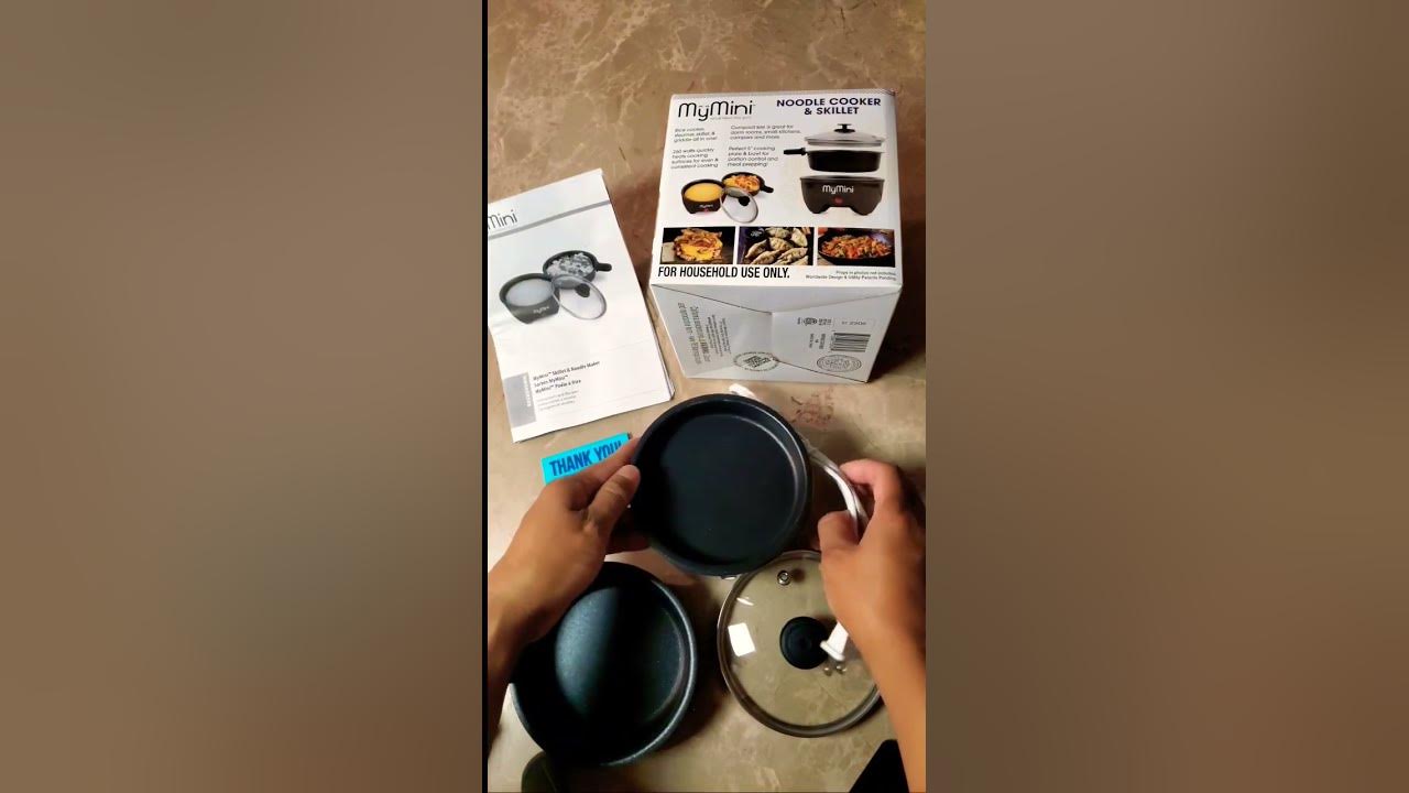 MyMini Noodle Cooker & Skillet Unboxing unboxing walmartfinds 