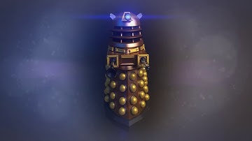 Dalek 3D model made with Blender (Doctor Who)