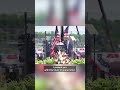 Trump receives gift at coast guard graduation