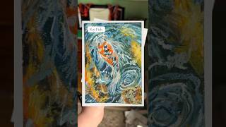 Link in bio #fish #painting #waterart #oilpastel #illustrative #landscapepainting #natureart