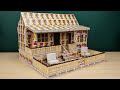 How to make a Beautiful House from Matchbox at home | Matchbox House #4 | DIY Matchbox Crafts