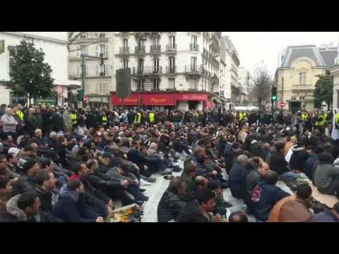 Clichy le 24/03/17 : Manifestation d'allocataires du RSA ?