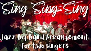 Sing Sing Sing LIVE w/ TWO singers, Sichuan Conservatory Jazz Big Band Riverside Anniversary