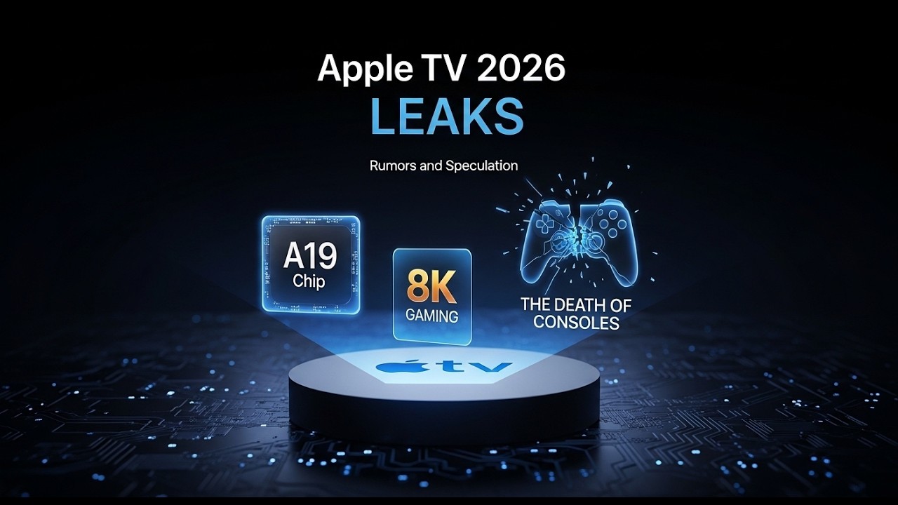 Apple TV 2026 LEAKS: A19 Chip, 8K Gaming & The Death of Consoles? - YouTube