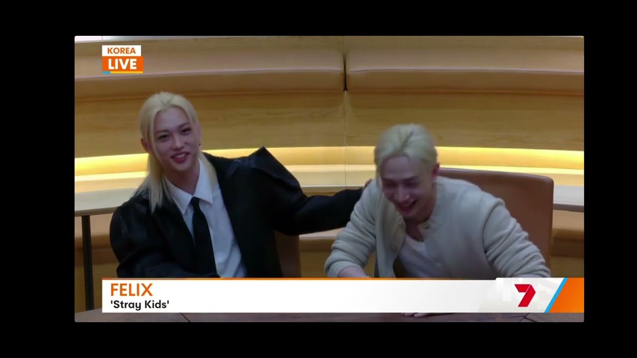 Stray Kids Bang Chan and Felix Interview 17/11/2025