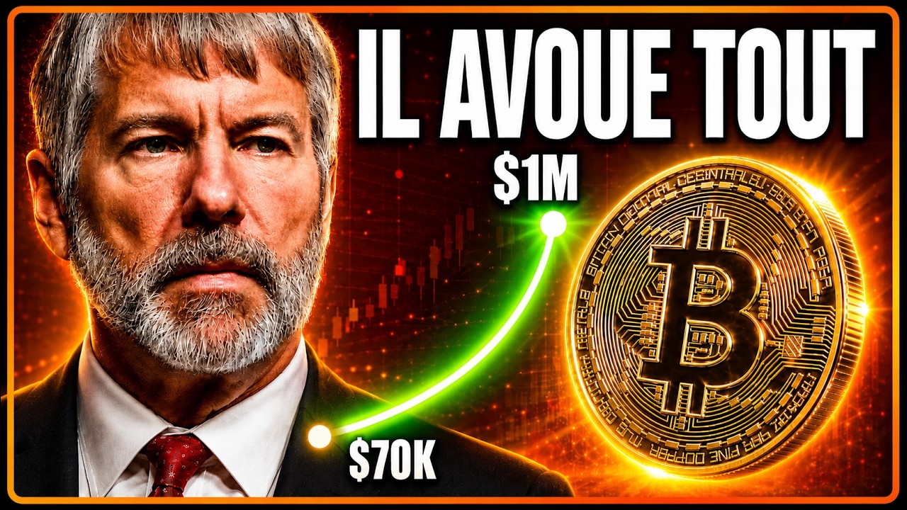 🧐 Pourquoi Saylor a vendu et son plan à 1 000 MILLIARDS expliqué !