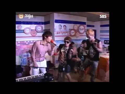 [SBS] 두시탈출 컬투쇼, 세명이서 다섯명 몫을 해내는 라이브! "아름다운 밤"~