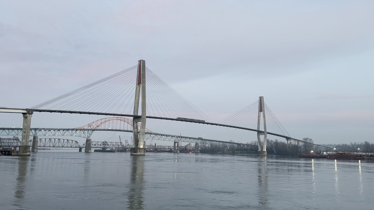 Evening Walk at Westminster Pier Park, Canada