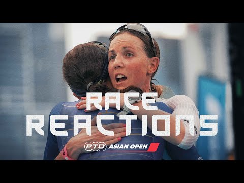 Ash Gentle, Anne Haug & Chelsea Sodaro React | 2023 PTO Asian Open Women's Race 🎙