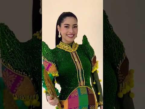 Miss Philippines Cosmo Wearing Filipiniana Couture Gown! 😲🤩. #misscosmo2025 #philippines #shorts