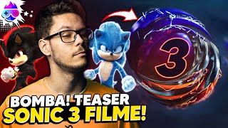 SEGREDOS E REFERÊNCIAS DO TEASER DE SONIC 3 O FILME!!!