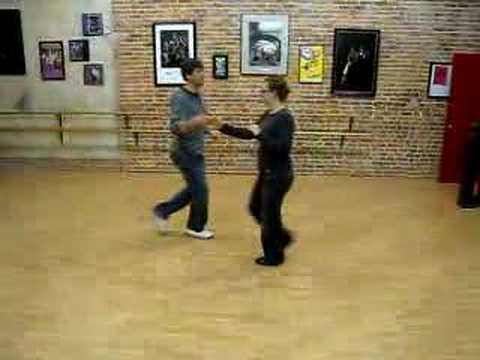 east coast swing, inside turns, hand change, rotating basic