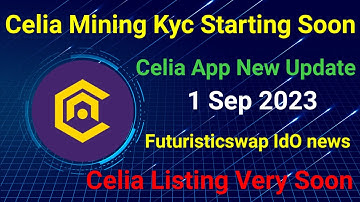 Celia Mining App New Update | Celia Mining App Kyc Update | Celia app new update @Fcryptomining
