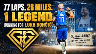 77 Laps for Luka: I Ran 28 Miles Around the AAC for a Cause | $2,500 Raised for Luka Foundation