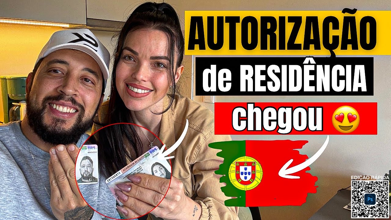 Chegou Nossa AUTORIZAÇÃO de RESIDÊNCIA para Morar Em Portugal 🇵🇹 