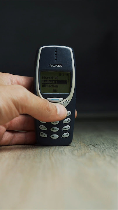Nokia 3310 Vibes, but it's Badinerie