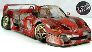 Restoration abandoned Ferrari F50 tuning Model Car by Good Restore