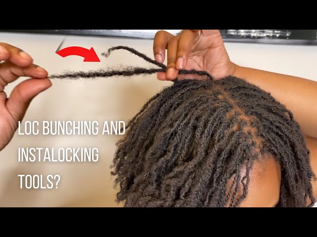 How I Fix Loc Bunching on Microlocs  9 Month Loc Update & Bunching 