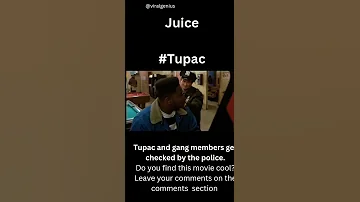 Tupac and friends get checked by the police #juice #movie #Tupac  #shorts