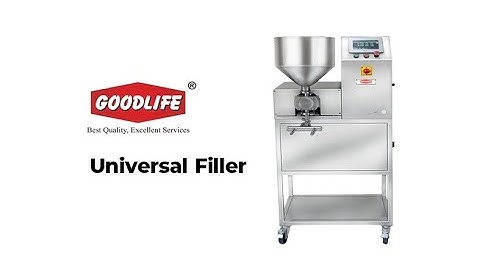 Universal Filler | Best Bakery Machine Manufacturer - Goodlife Machine